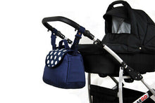 Lade das Bild in den Galerie-Viewer, BABYLUX Wickeltasche Kinderwagentasche XXL EULE Kinderwagen Tasche S6
