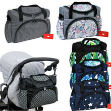 Lade das Bild in den Galerie-Viewer, BABYLUX Kinderwagentasche WICKELTASCHE Pflegetasche Babytasche Windeltasche
