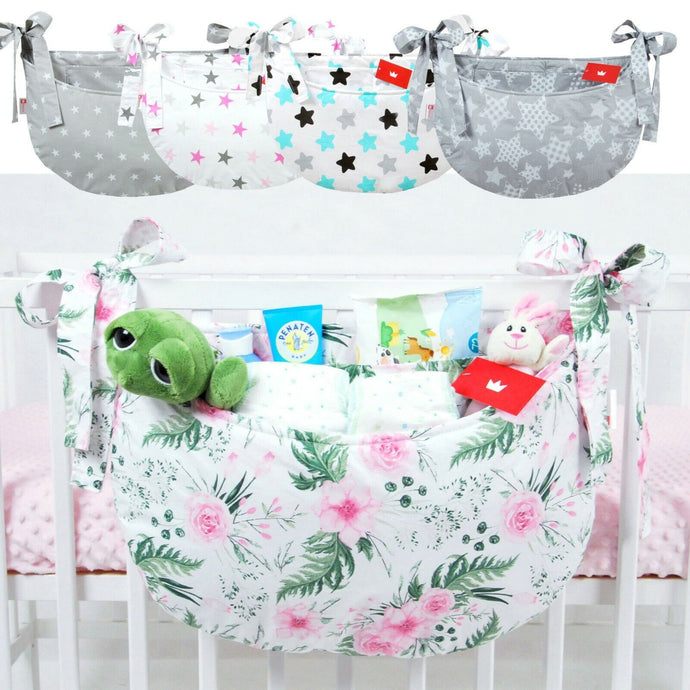 BABYLUX Babybetttasche Organizer BETTTASCHE Spielzeugtasche Tasche Babybett