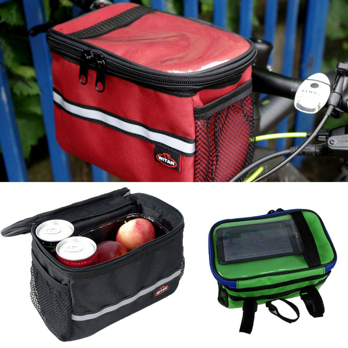 LENKERTASCHE Fahrradtasche Fahrrad Handyhalterung Navigationshalterung Tasche