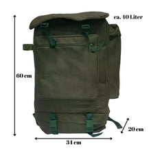 Lade das Bild in den Galerie-Viewer, ANGELRUCKSACK Rucksack für Angler Angel Koffer Ködertasche Rutentasche Groß 40l
